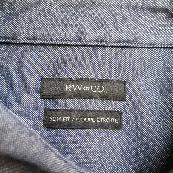 RW&Co. slim fit button up shirt - Picture 4 of 6